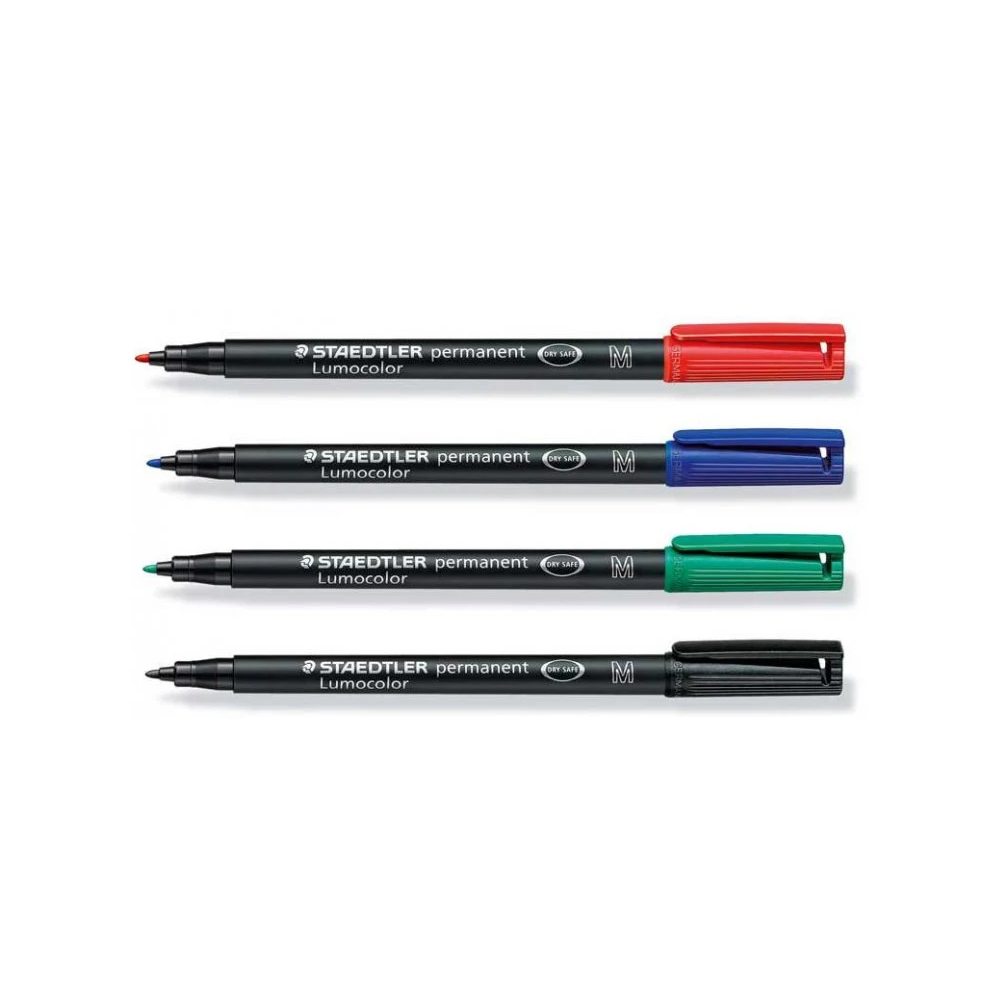 Marqueur permanent -STAEDTLER LUMOCOLOR 317- pointe moyenne