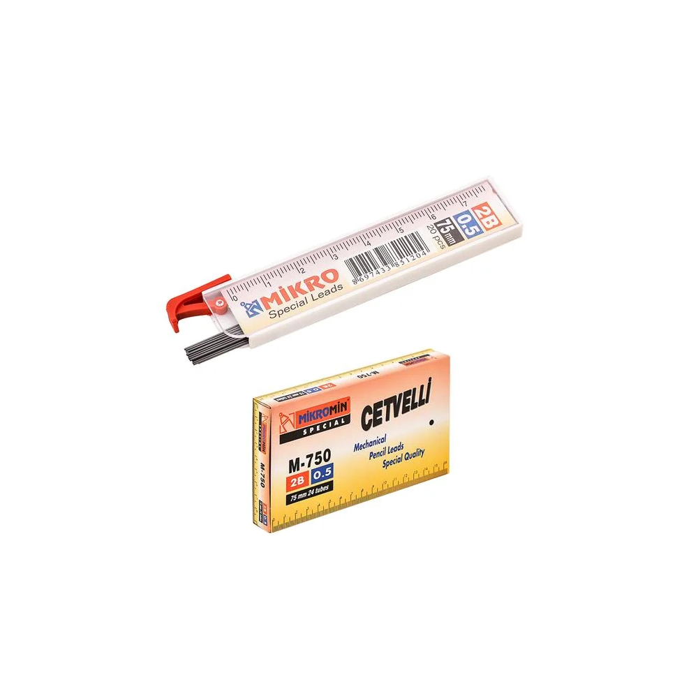 CHARGE MINE Mikro Min Cetvelli 2B 75 MM 0.5 MM M-750