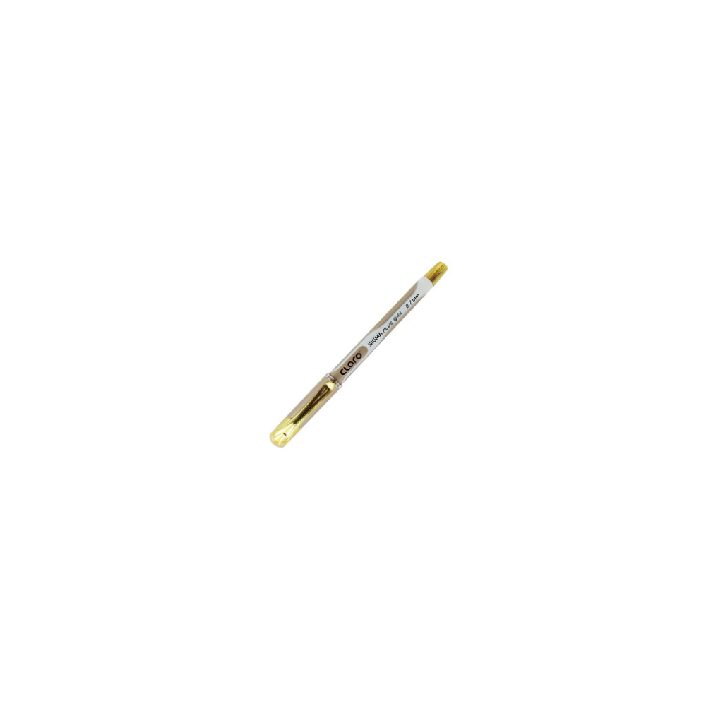 STYLO A BILLE CLARO SIGMA PLUS GOLD 1.0MM