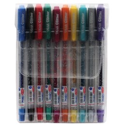 POCHETTE 10 STYLO GLITTER 1.0 mm KRISH