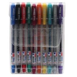 POCHETTE 10 STYLO GLITTER 1.0 mm KRISH