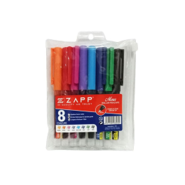Pochette De 8 Stylos Roller Mora ZAPP
