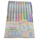 POCHETTE DE 9 Stylos GEL TIC TAC JIANDAI