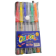 POCHETTE DE 6 Stylo en gel à paillettes