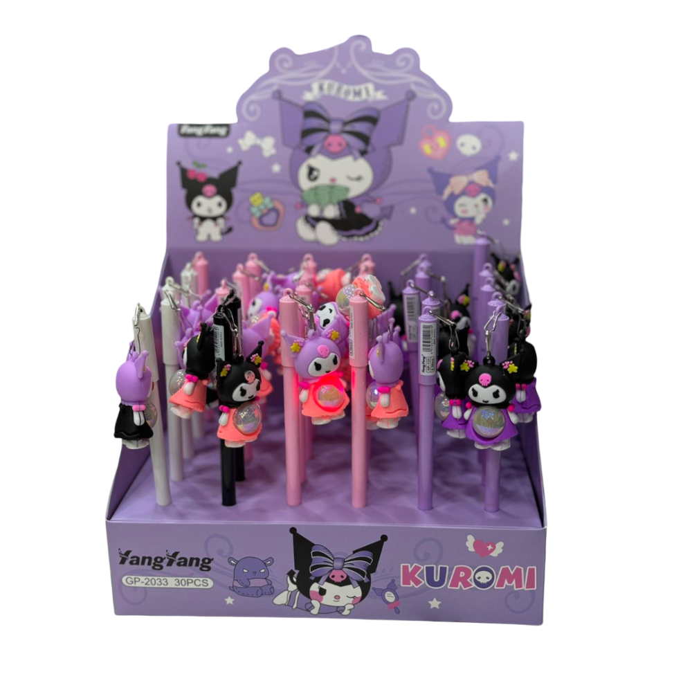 STYLO GEL Kuromi Dangling Charm -