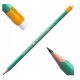 Crayons bois HB avec gomme Evolution Bic