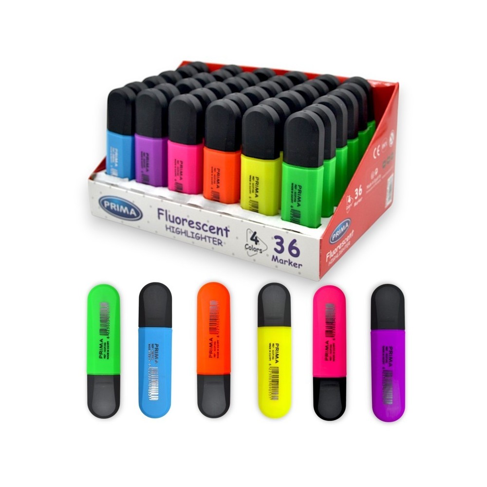 SURLIGNEURS FLUO PRIMA