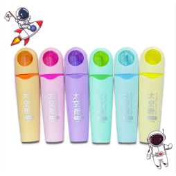 surligneurs pastel Astronaute