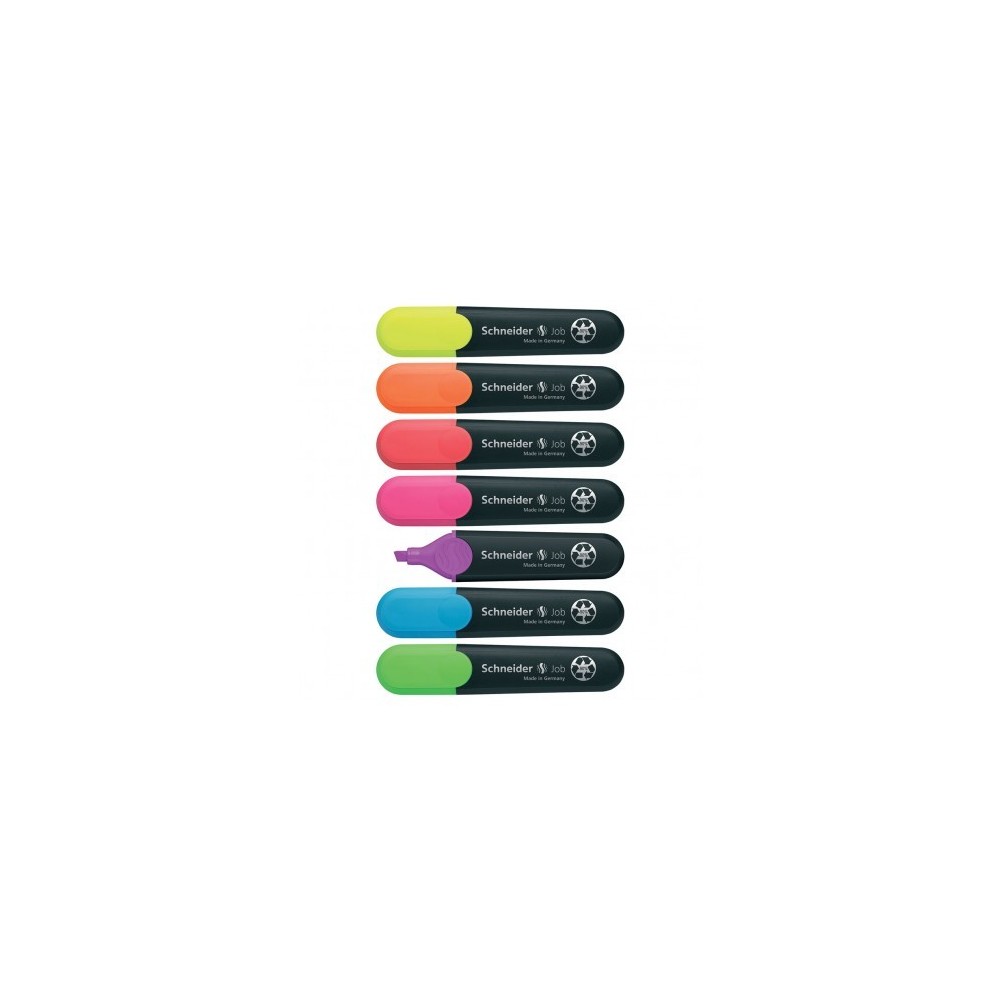 Schneider Job -  surligneur - couleurs assorties