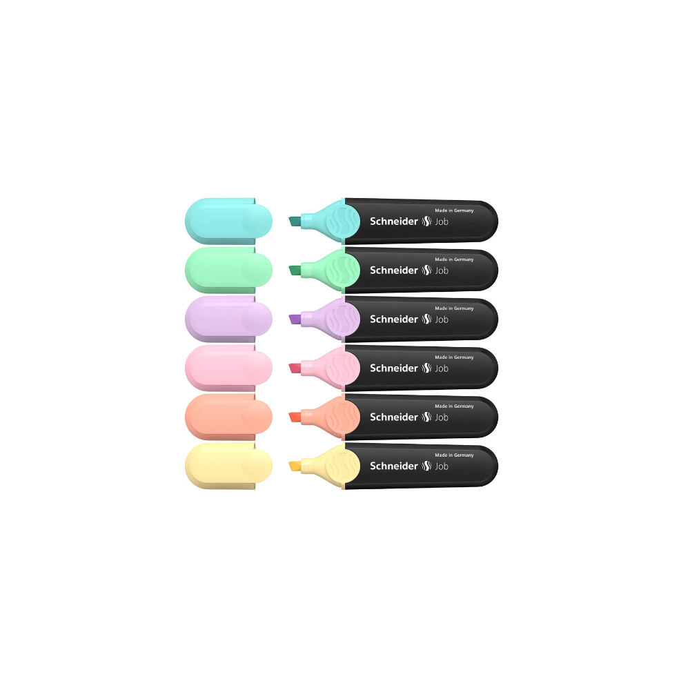 Schneider Job Pastel - surligneur - couleurs assorties