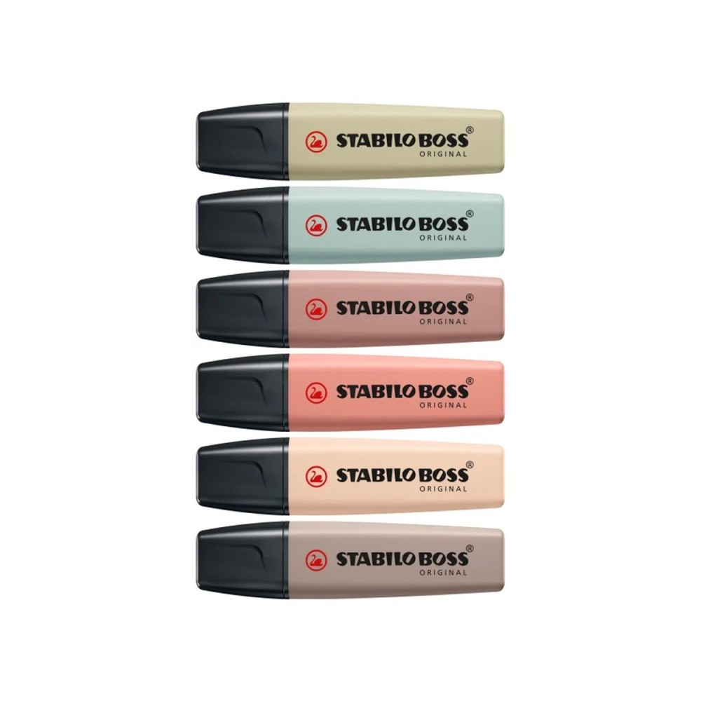 Surligneur STABILO BOSS ORIGINAL Nature Colors