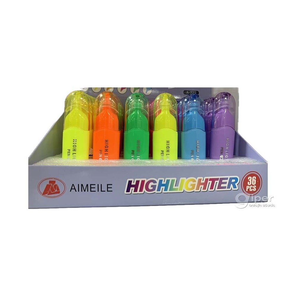 MINI surligneur  AIMEILE "HIGHLIGHTER PEN A-725"