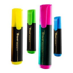 surligneur Bravo - Multicolore