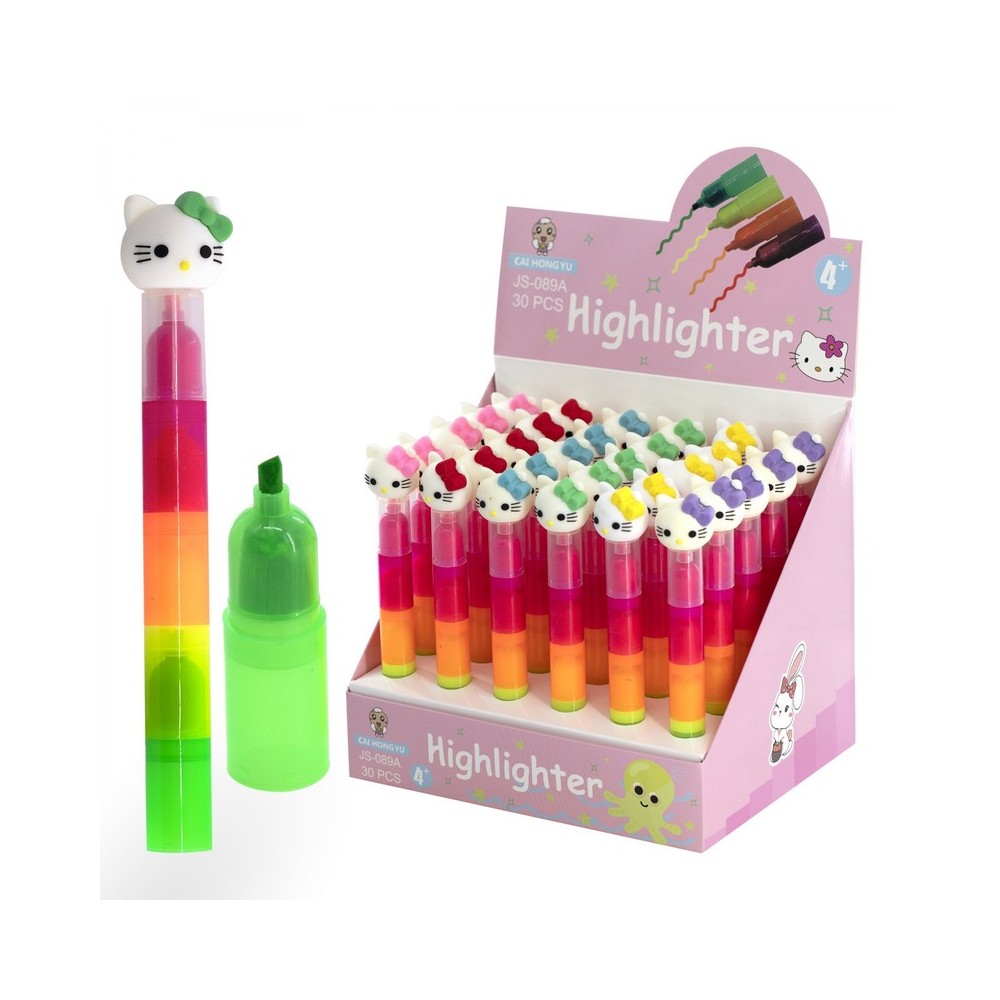 Surligneur multicolore arc-en-ciel Creative Assembly