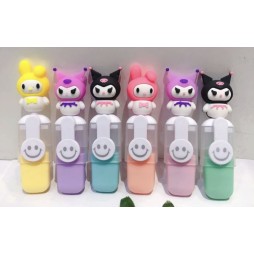 pochette  de 6 mini surligneurs mignons