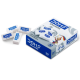 Mini gommes DOMS Plasto blanches et transparentes