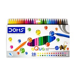Feutres aquarelle Aqua DOMS 28 couleurs