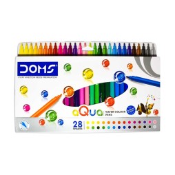 Feutres aquarelle Aqua DOMS 28 couleurs