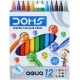 FEUTRE POCHETTE DOMS 12 PCS