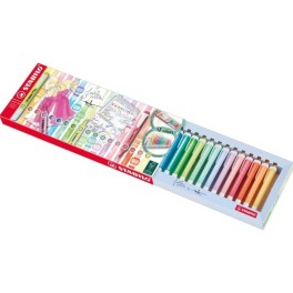 Surligneurs - STABILO - Pack chevalet de 18 swing cool