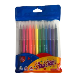 POCHETTE de 12 Feutres - VERTEX