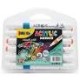 Boite de 12 Marqueurs Acryliques  Kalino