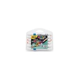 Boite de 12 Marqueurs Acryliques  Kalino
