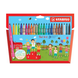 FEUTRES STABILO 24 TRIO A-Z