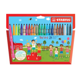 FEUTRES STABILO 24 TRIO A-Z