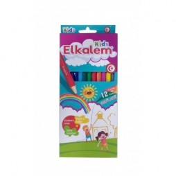 CRAYON COULEUR 12 EL KALAM