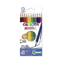 Pack de 12 Crayons Aquarelle - Carioca