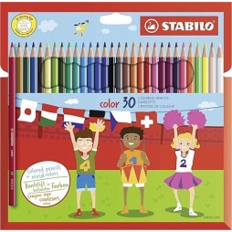 CRAYONS DE COULEUR STABILO SWANO 30