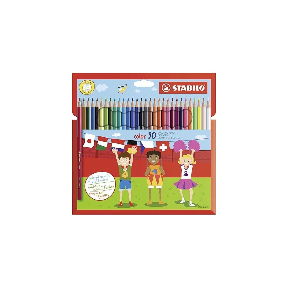 CRAYONS DE COULEUR STABILO SWANO 30