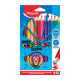 CRAYONS DE COULEUR MAPED STRONG JUMBO X 12 COULEURS LONGUES