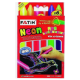 Crayon de cire néon Fatih, 6 couleurs, format jumbo