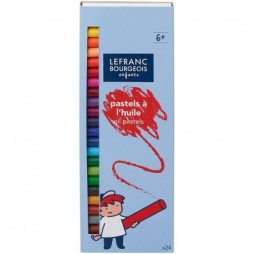 Set de 24 pastels à l'huile 8 mm - Lefranc & Bourgeois