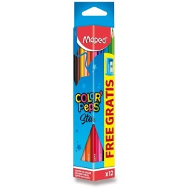 Crayons de couleur Maped Color Peps - 12