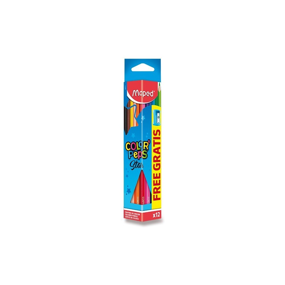 Crayons de couleur Maped Color Peps - 12