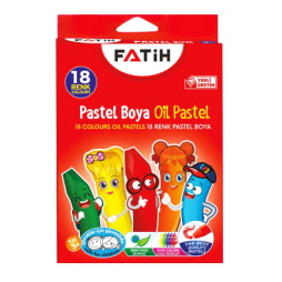 Paquet de 18 Pastels à l'huile FATIH