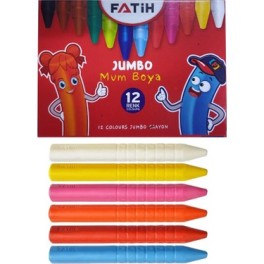 CRAYON DE CIRE FATIH JUMBO DE 12