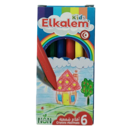 CRAYON PASTEL MINI DE 6 EL KALAM