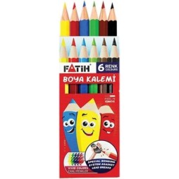 CRAYONS DE COULEUR FATIH 6/9