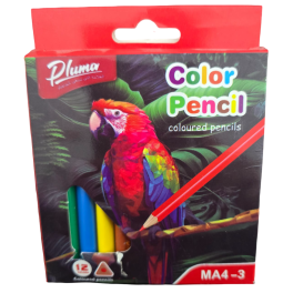 12 crayons de dessin artistique de haute qualité PLUMA