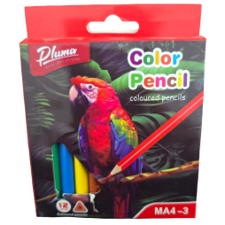 12 crayons de dessin artistique de haute qualité PLUMA