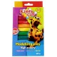 Pâte à modeler 12 couleurs 200 g Loisirs créatifs