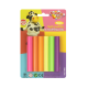 Set de 6 Pâtes à Modeler Néon 100 gr, Kiddy Clay