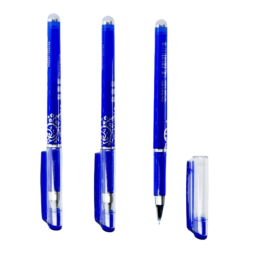 Stylo à bille effaçable à encre bleue