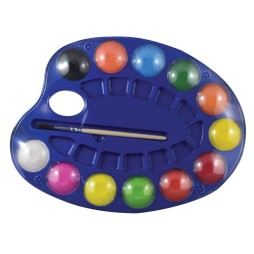 Aquarelle De 12 avec Pinceau SMART KIDS