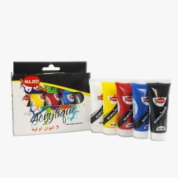 COFFRET ACRYLIQUE 5 TUBES 20ml MAJED