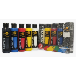 COFFRET 5 TUBE ACRYLIQ 130CC SMART 3009 MAJED